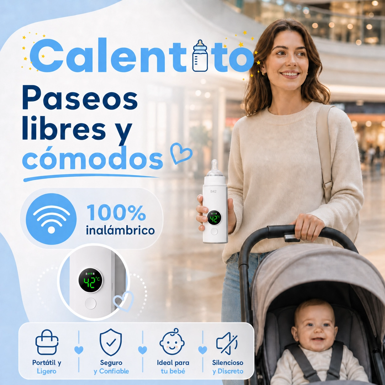 Calentador Portátil De Tetero